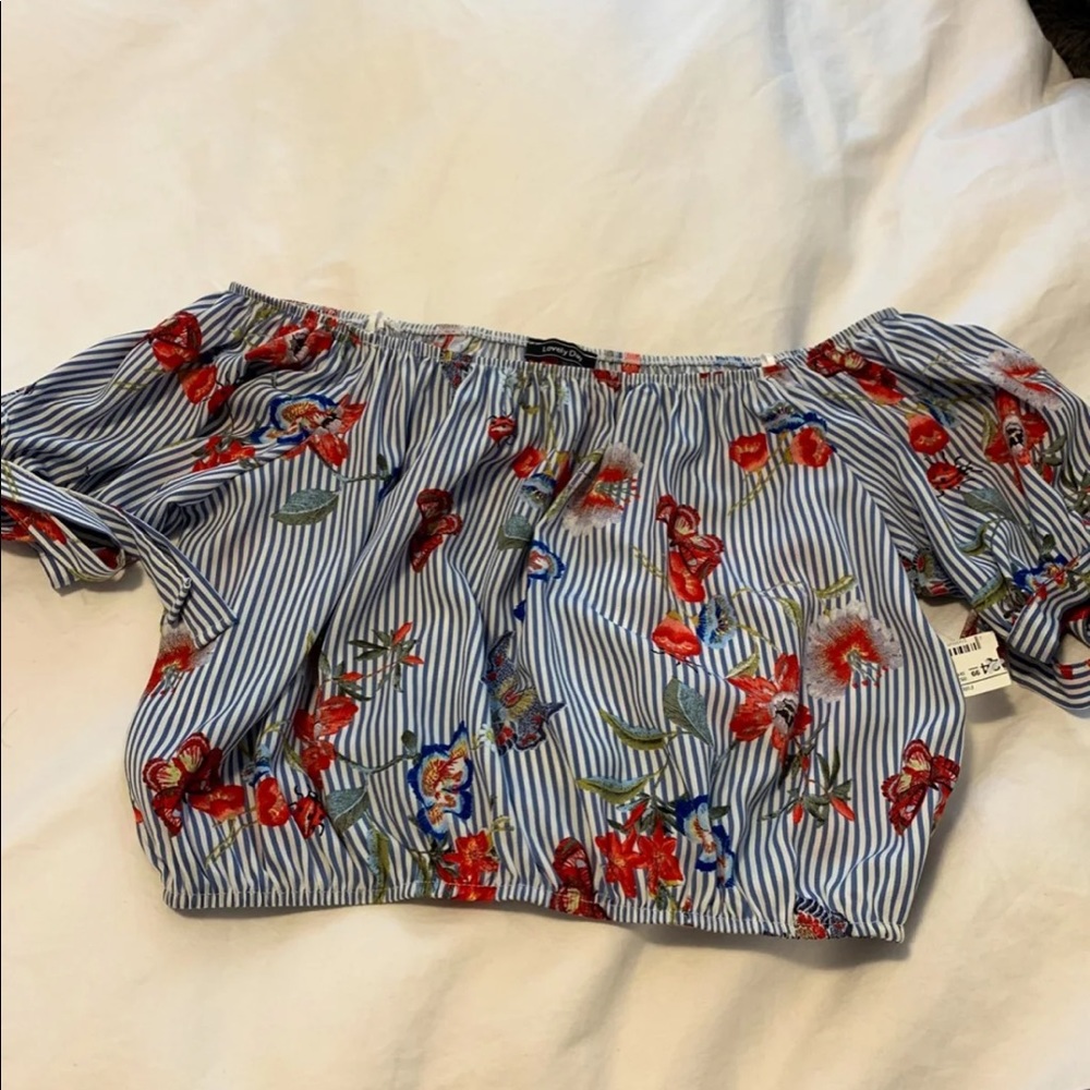 Off the shoulder top